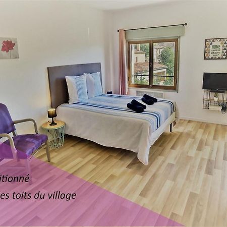 Studio Vue Sur Les Toits, Lumineux Moustiers #2 Dış mekan fotoğraf