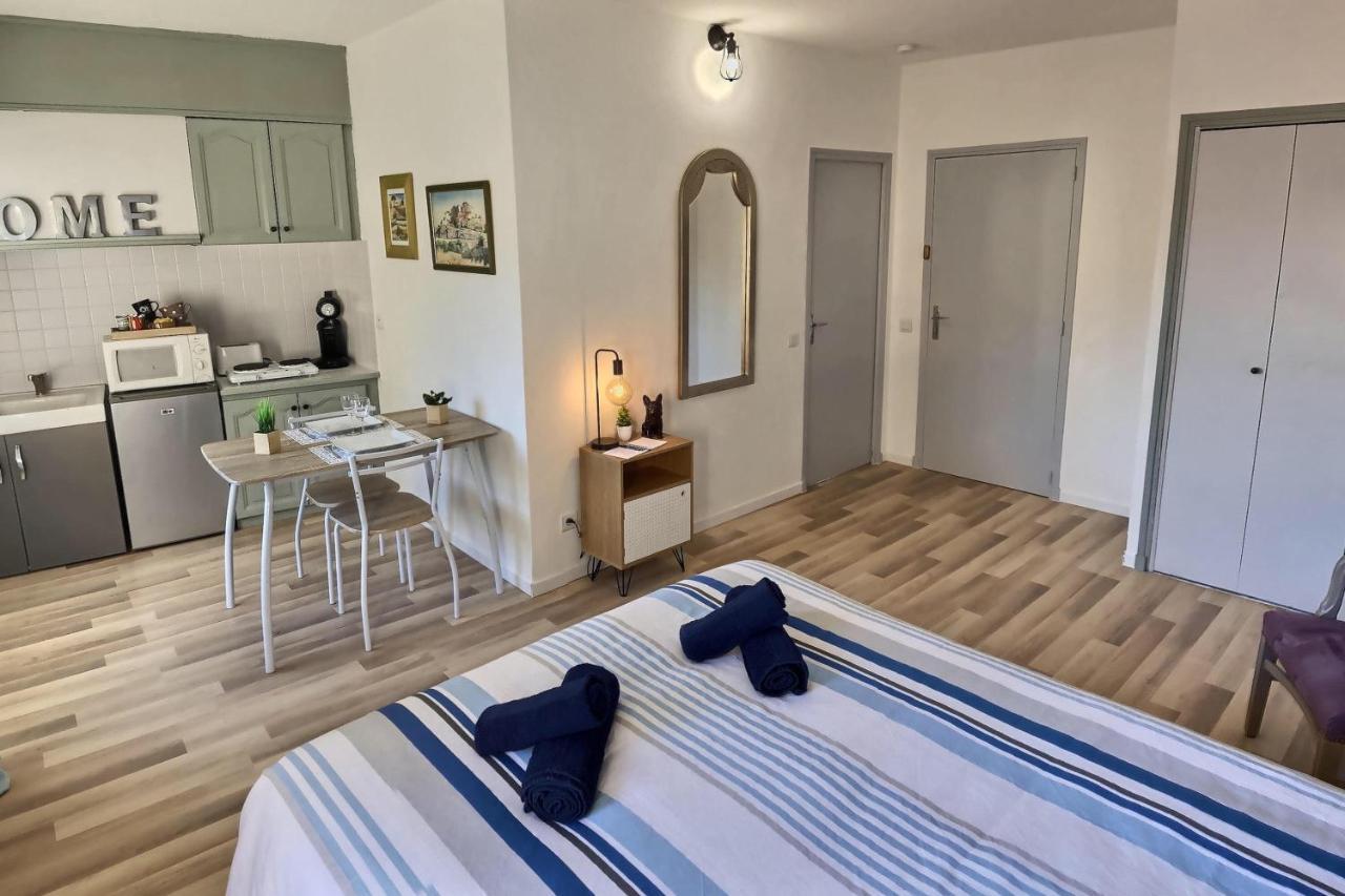 Studio Vue Sur Les Toits, Lumineux Moustiers #2 Dış mekan fotoğraf
