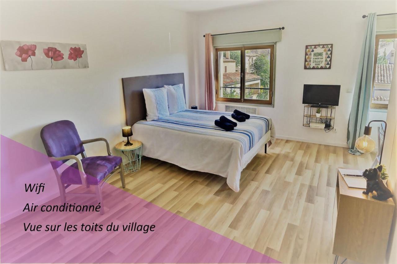 Studio Vue Sur Les Toits, Lumineux Moustiers #2 Dış mekan fotoğraf